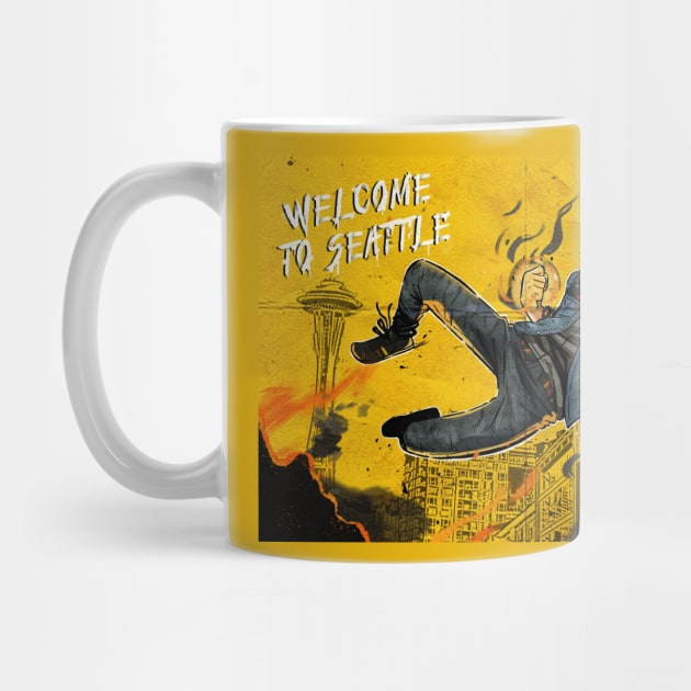 Delsin Rowe - Welcome to Seattle by dylanbeedoodles